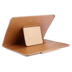 Wewoo Housse Étui or pour tablette PC 7 pouces en cuir flip horizontal universel avec support pas cher