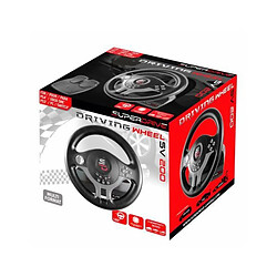 Volant et pédales de jeu Vidéo PRO Race Pro SV200 compatible Xbox Séries X|S PS3 PS4 SWITCH PC SUBSONIC + Casque SPIRIT OF GAMER