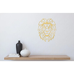 EPIKASA Décoration Murale en Métal Lion 6 pas cher