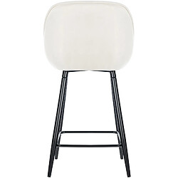 Avis Non Tabouret de bar Gibson velours