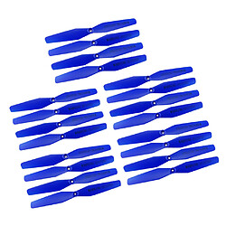 20pcs drone pales d'hélice pour syma quadcopter accessoires de rechange bleu