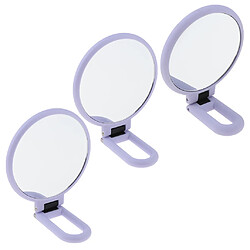 Miroir De Voyage De Table Pliable à Double Face Grossissant Miroir Grossissant 2X pas cher