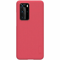 Avis Alive Records Nillkin Super Frosted Shield - Coque pour Huawei P40 Pro (Rouge Vif)