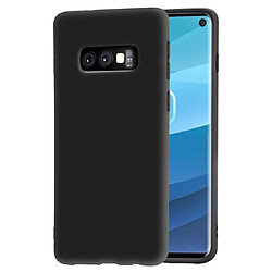 Wewoo Coque Souple Étui de protection en TPU pour Galaxy S10e noir