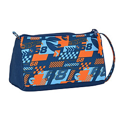 Avis Trousse d'écolier Hot Wheels Speed club Orange Blue marine (20 x 11 x 8.5 cm)