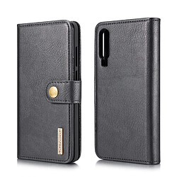 Wewoo Housse Coque Etui en cuir Crazy Horse Texture Flip détachable magnétique pour HuP30, avec porte-cartes (noir)