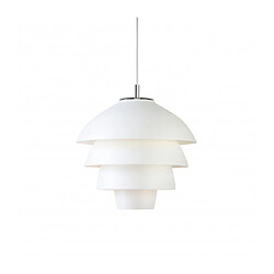 Luminaire Center Suspension VALENCIA en Métal et Blanc mat Diamètre 31,8 Cm