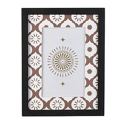 The Home Deco Factory Cadre photo ethnique Mirage - L. 10 x l. 15 cm - Marron