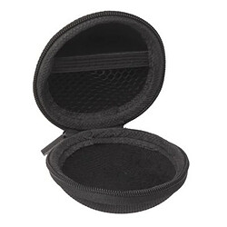 Wewoo Etui Casque / Ecouteurs noir pour / écouteur Boîte de sac de transport de style grille