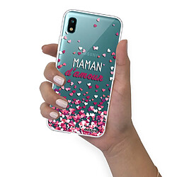 Coque Samsung Galaxy A10 360 intégrale transparente Maman damour Ecriture Tendance Design Evetane. pas cher