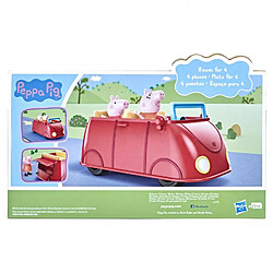 Hasbro Peppa pig voiture rouge familiale