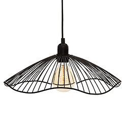 Atmosphera, Createur D'Interieur Suspension filaire en métal Galt - Diam. 34 cm - Noir