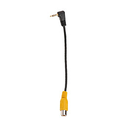 Câble Mâle Stéréo De 2,5 Mm à 1 Câble De Convertisseur D'adaptateur Vidéo Femelle RCA