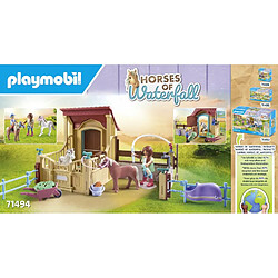 Playmobil® 71494 - PLAYMOBIL - Cavalières avec box et poneys