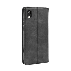 Avis Wewoo Housse Coque Boucle magnétique rétro Crazy Horse Texture en cuir à rabat horizontal pour Huawei Y5 2019avec support et fentes cartes et cadre photo noir