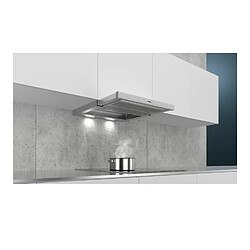 Hotte télescopique 60cm 392 m³/h inox - li67ra561 - SIEMENS pas cher