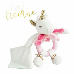 Ludendo Doudou Hochet Licorne