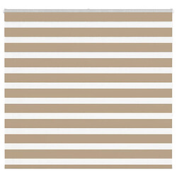 vidaXL Store zèbre marron sable largeur du tissu 160,9 cm polyester