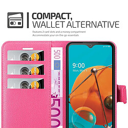 Avis Cadorabo Coque LG KQ51 Etui en Rose