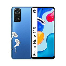 Xiaomi Redmi Note 11S Smartphone 6.43” FHD+ AMOLED MediaTek Helio G96 6Go 64Go Android 11 Bleu Crépuscule