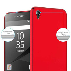 Acheter Cadorabo Coque Sony Xperia Z5 PREMIUM Etui en Rouge