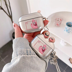 GUPBOO Airpods Coque Housse Étui Protecteur Compatible pour AirPods 3-Dessin animé tarte étoile mat mignon