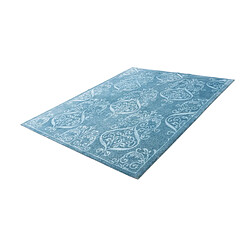 Vidal Tapis de laine 236x183 Bleu Darya