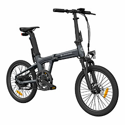 Avis Vélo électrique pliant ADO Air 20S - Moteur 250W Batterie 36V9.6Ah Assisté Autonomie 100KM Freins à Disque Hydrauliques - Gris