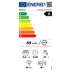 Lave-vaisselle 60cm 15 couverts 46db tout intégrable - eem69300l - ELECTROLUX