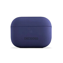 Decoded Coque pour Airpods Pro 2 Aircase Anti-choc en Silicone Chic et Élégante Bleu chiné