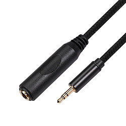 Acheter Adaptateur En Cuivre Pur Jack Audio Stéréo 3,5 Mm Mâle à 6,35 Mm Femelle 0,3 Mètre