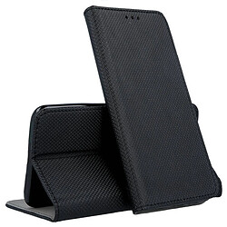 Htdmobiles Housse pour Samsung Galaxy S24 Ultra 5G - etui coque pochette portefeuille + verre trempe - NOIR MAGNET