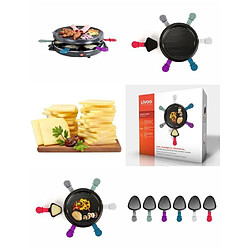 Acheter Livoo Appareil à raclette 6 personnes 800 W plateau grill amovible antiadhésif