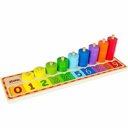 Avis Jeu Éducation Enfant Woomax Numéros 43 x 11 x 11 cm 56 Pièces 4 Unités