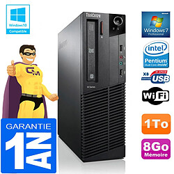 PC Lenovo M92p SFF Intel G630 Ram 8Go Disque 1 To Graveur DVD Wifi W7 - Occasion