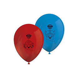 6 BALLONS LATEX 23CM PAT'PATROUILLE