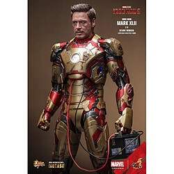 Hot Toys MMS759D66B - Marvel Comics - Iron Man 3 - Iron Man Mark XLII pas cher