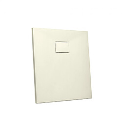 Avis Arati Bath And Shower Receveur de douche en résine carré 80x80 pour salle de bain moderne Stone, Couleur: Beige