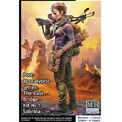 Master Box Figurine Mignature Post-apocalyptic Series. The Last Bridge. Kit No.1. Sabrina