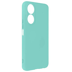 Avizar Coque Honor X7 Silicone Semi-rigide Soft-touch Fine Turquoise