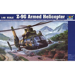 Z-9 G Bewaffneter Helicopter - 1:48e - Trumpeter