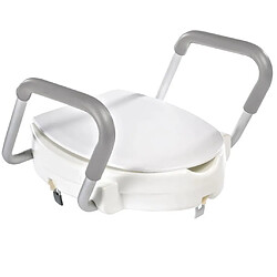 RIDDER Siège de toilette avec barre de sécurité Blanc 150 kg A0072001