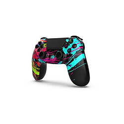 Acheter Under Control Manette PS4 PlayStation Bluetooth STREET ART NOIRE Bluetooth