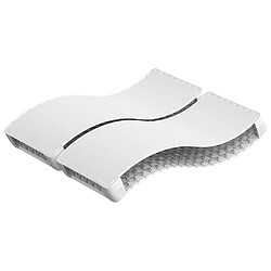 vidaXL Matelas à ressorts bonnell moyen 140x190 cm