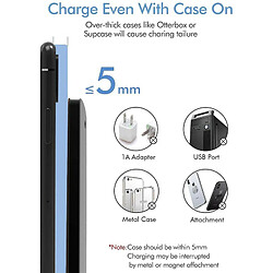 Acheter Chrono Qi Certified Chargeur Induction, 10W pour Samsung S20/S10/S9/Note 10, 7.5W pour iPhone 12/iPhone 11/11 Pro/XS MAX/XR/XS/X/8et Tous Les appareils Qi,(noir)