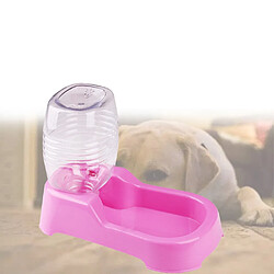 Universal Irrigateur pour animaux de compagnie avec fondation pour chiens et chats arroseur automatique fontaine en plastique pour animaux de compagnie éleveur pour chiens bol de boisson fournitures pour chiens |