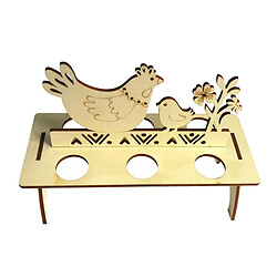 Support De Support De Stockage D'oeufs De Pâques Lapin / Poule / Joyeuses Décorations De Pâques Pour La Maison Style2