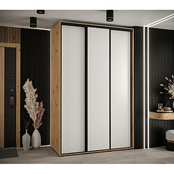 Abiks Meble Armoire DAVOS 1 À Portes Coulissantes 235,2/150/60 3 Portes