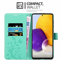 Cadorabo Coque Samsung Galaxy A73 5G Etui en Turquoise