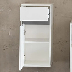 Acheter Trendteam Armoire murale de rangement avec tiroir Sol blanc